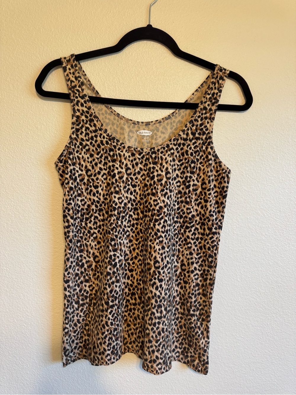Old Navy Leopard Tank Top in Tan and Black